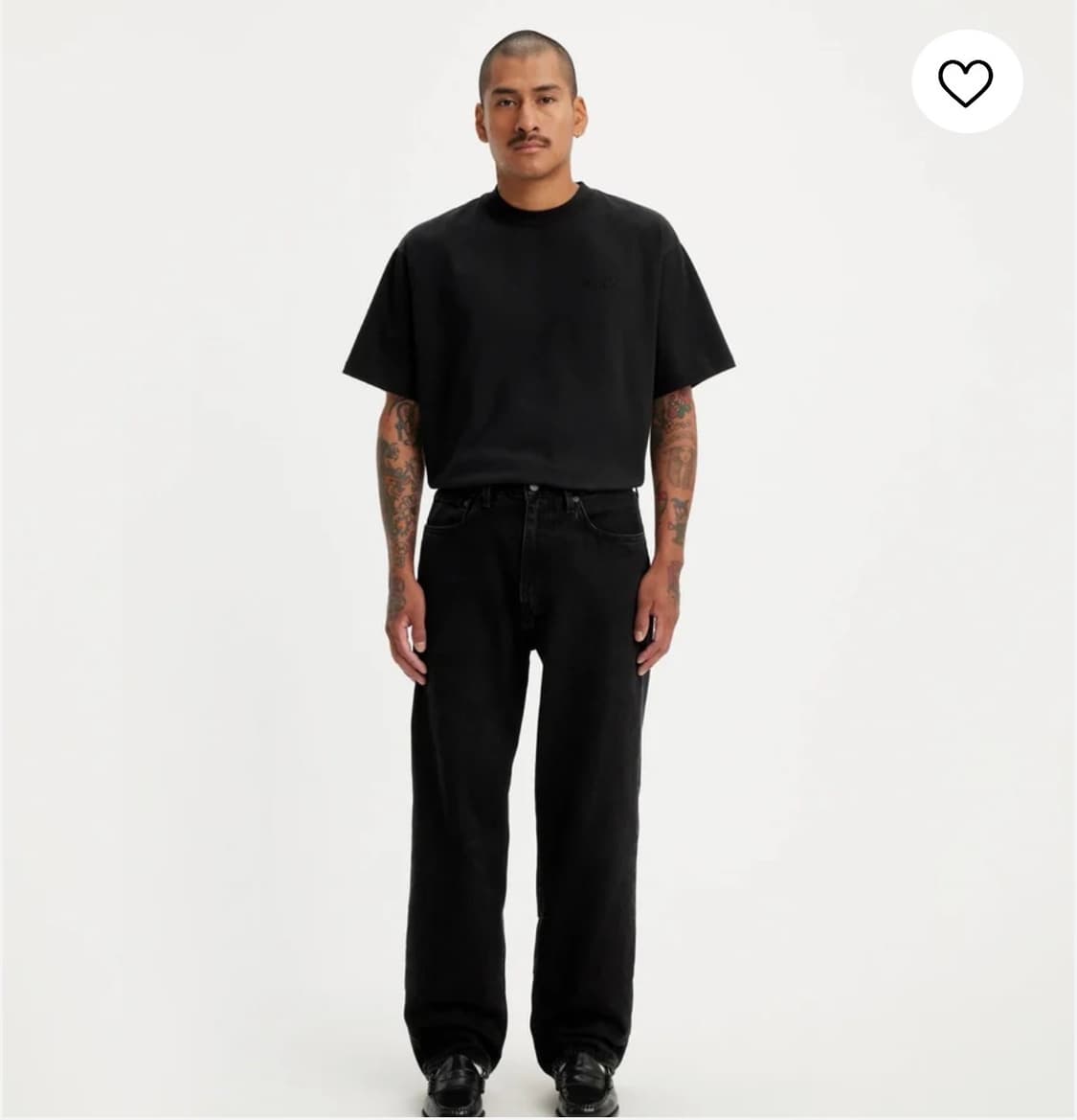 [34x32] 리바이스 568 루즈 스트레이트진 블랙 / 0066 상품이미지1