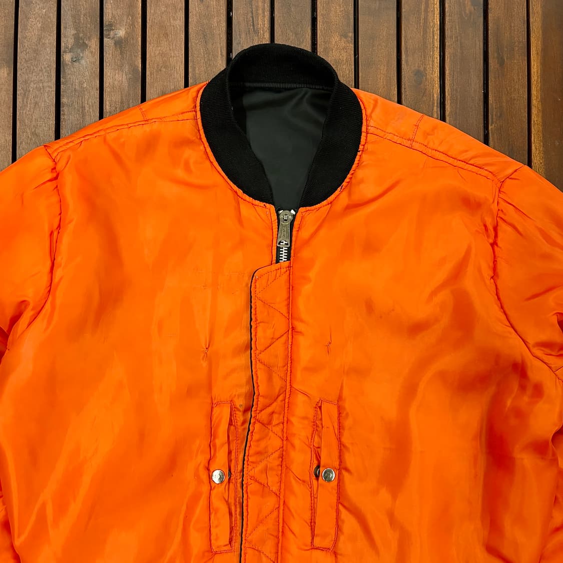 (XL) 90s 독일 MA-1 항공 점퍼 자켓 상품이미지5