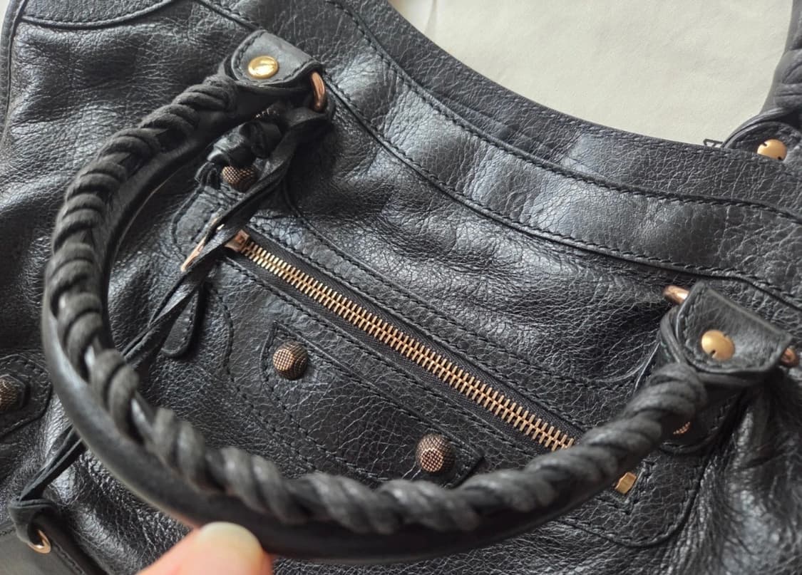 발렌시아가 모터백 블랙 상품이미지3