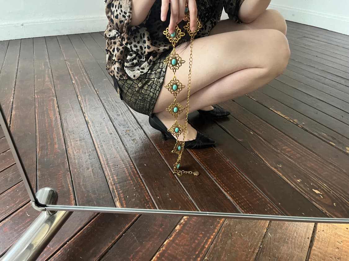 보헤미안 체인벨트 상품이미지2