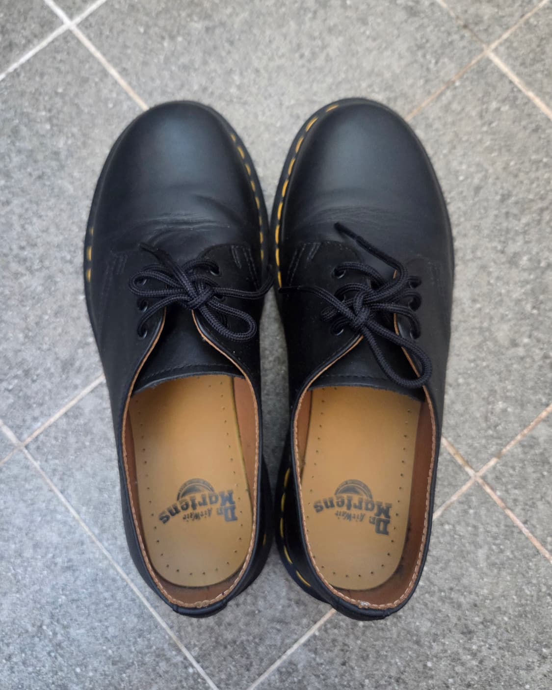 [UK7 260] 닥터마틴 1461 나파 블랙 3홀 (스무스 X !!) 상품이미지1