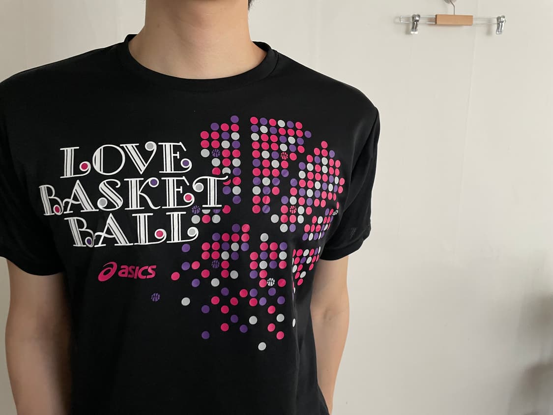 asics LOVE BASKET BALL…..t shirts 상품이미지1