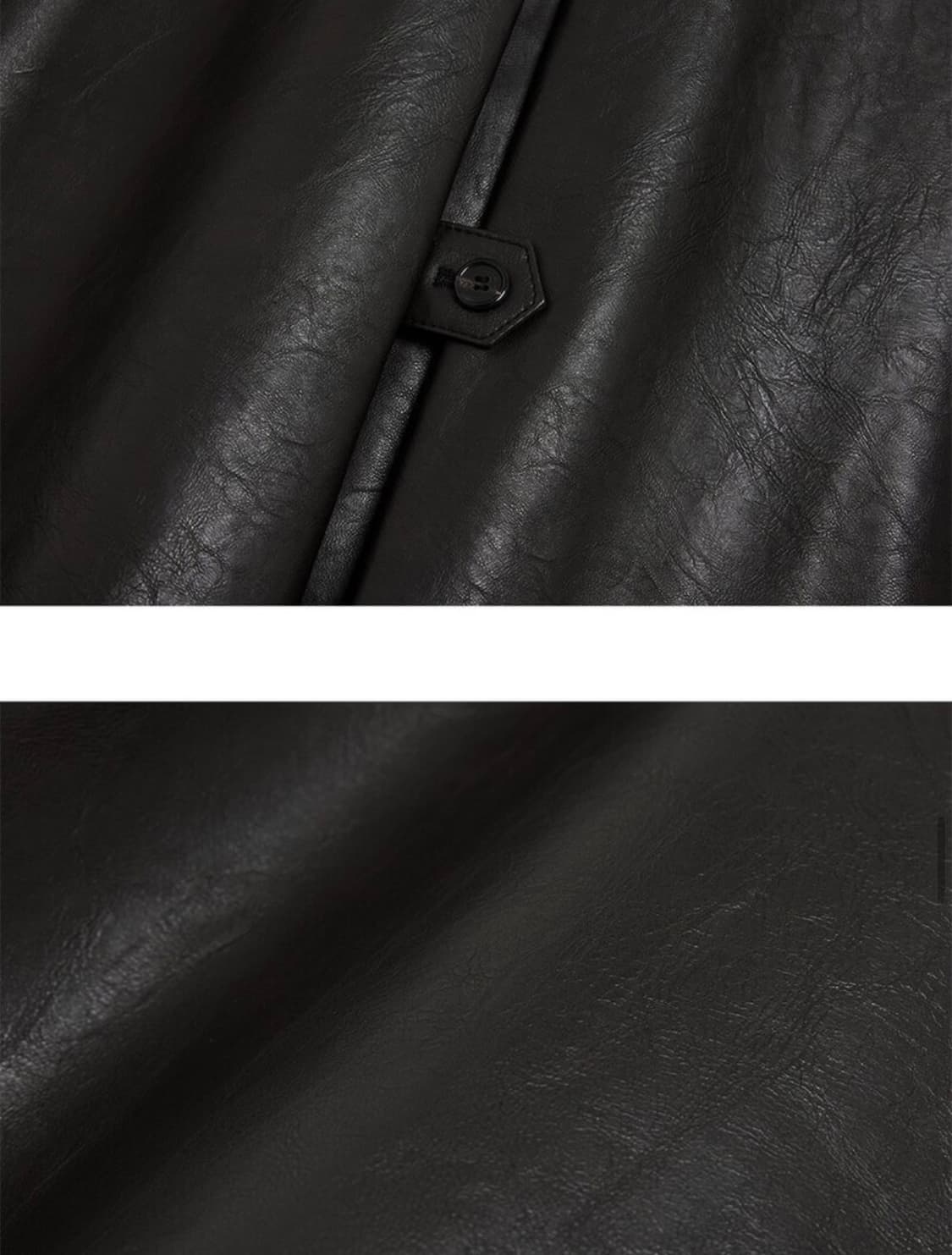 [거의 새거] 모의 하프 레더자켓 상품이미지8