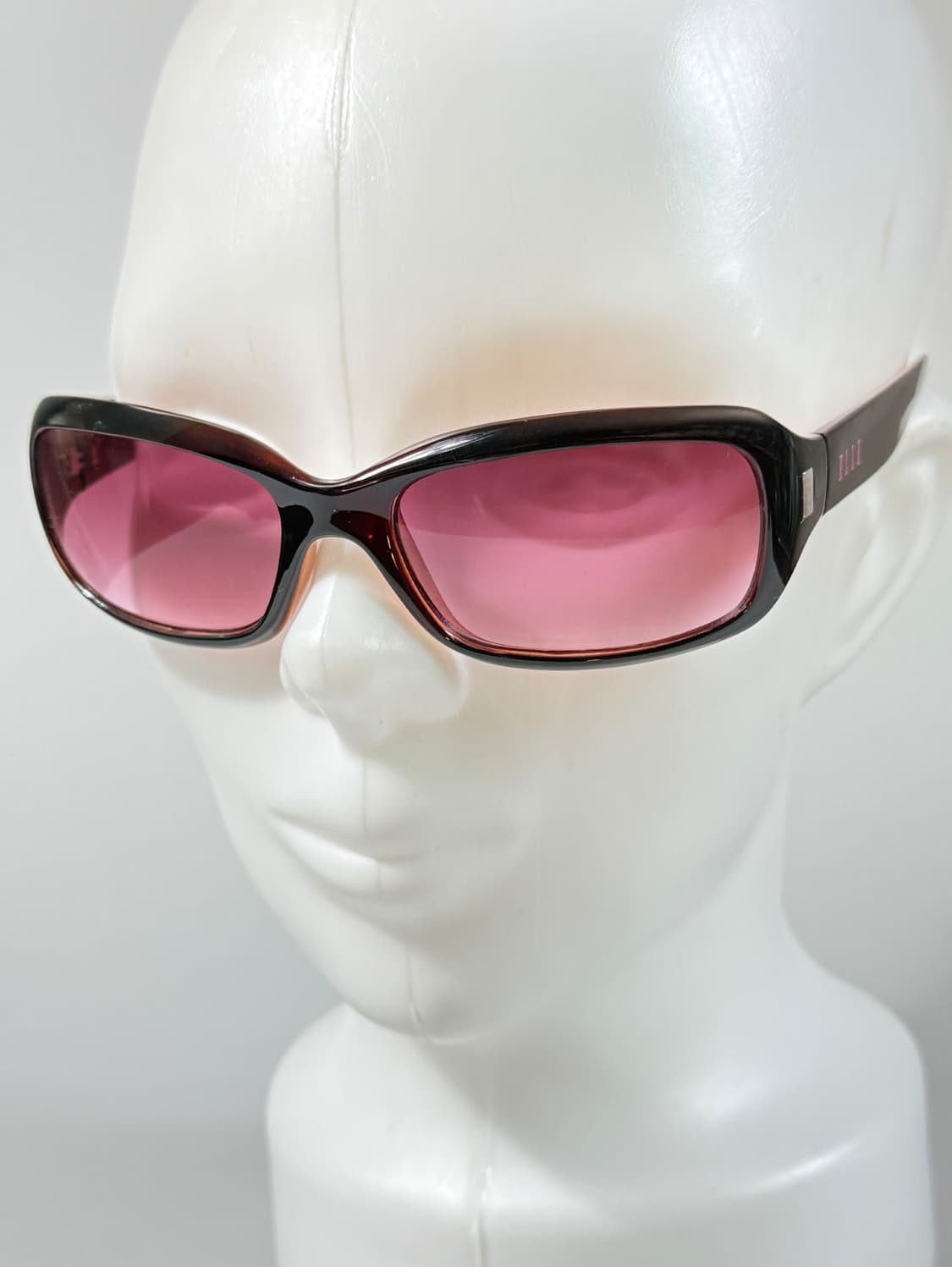 90s ELLE 볼드 스퀘어 그라디언트 틴트 빈티지 선글라스 상품이미지7