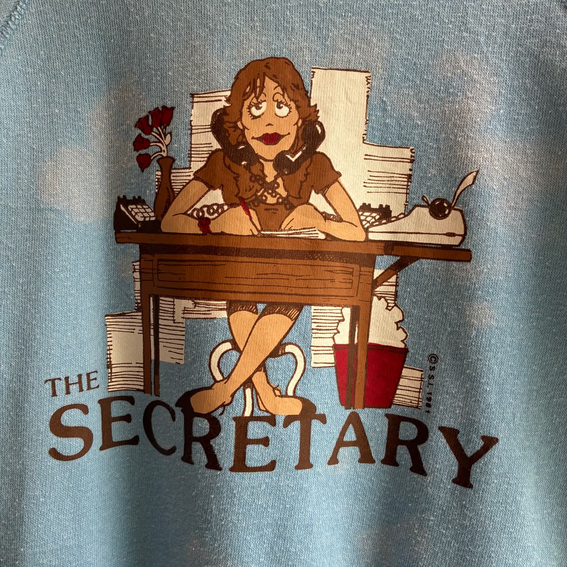 80’s The Secretary Sweat Shirt 상품이미지3
