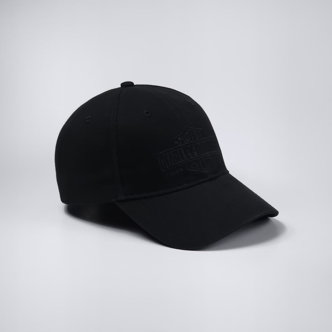 할리데이비슨 올블랙 볼캡 모자 상품이미지1