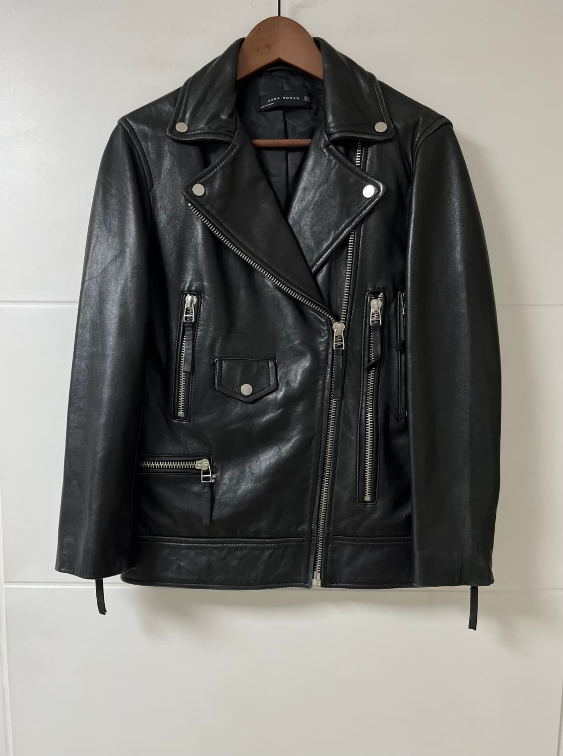 자라 라이더 자켓 자라 가죽 자켓 상품이미지1