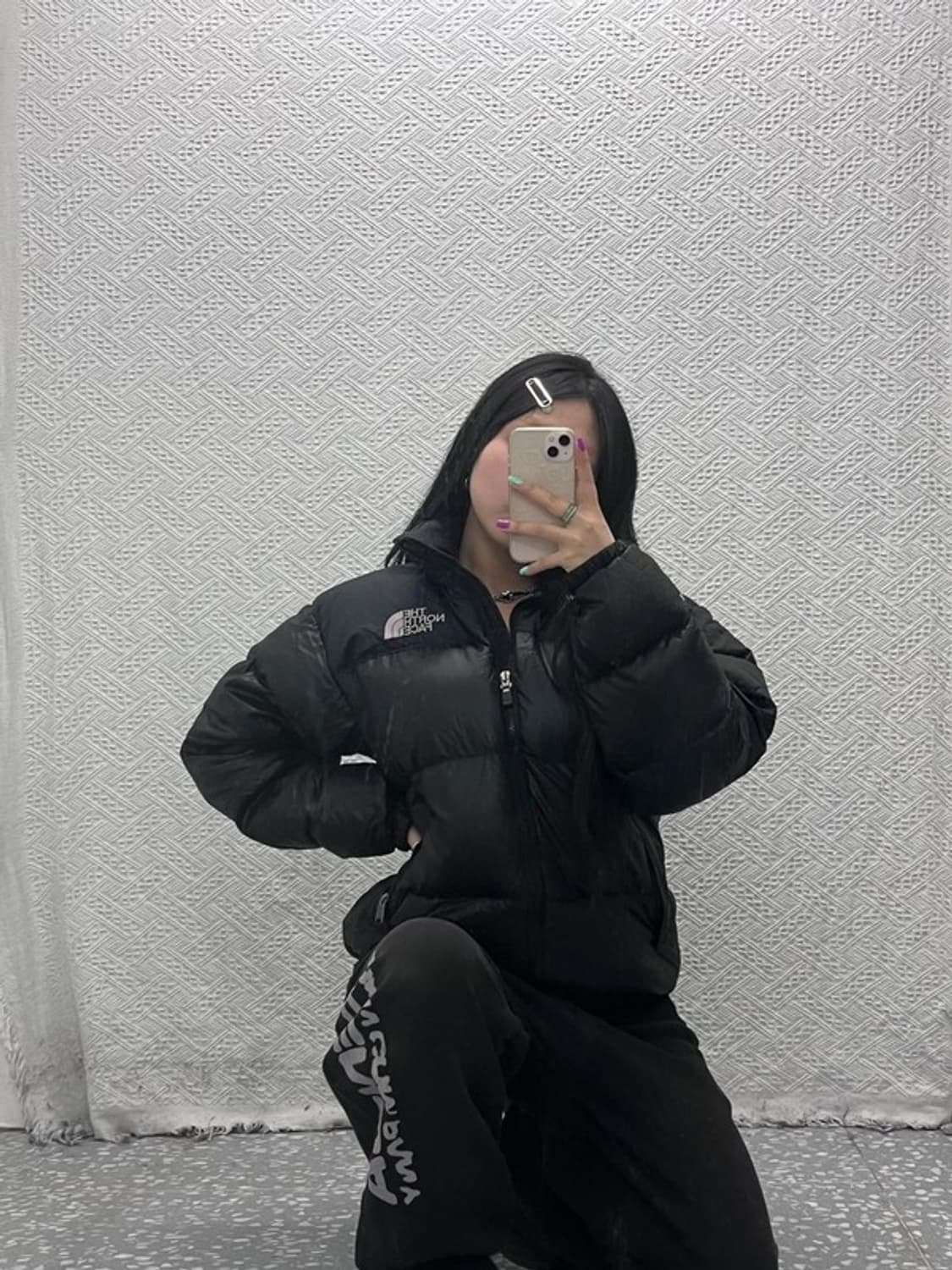 노스페이스 눕시 올드스쿨 구스다운 리폼 패딩 95 C06891 상품이미지2