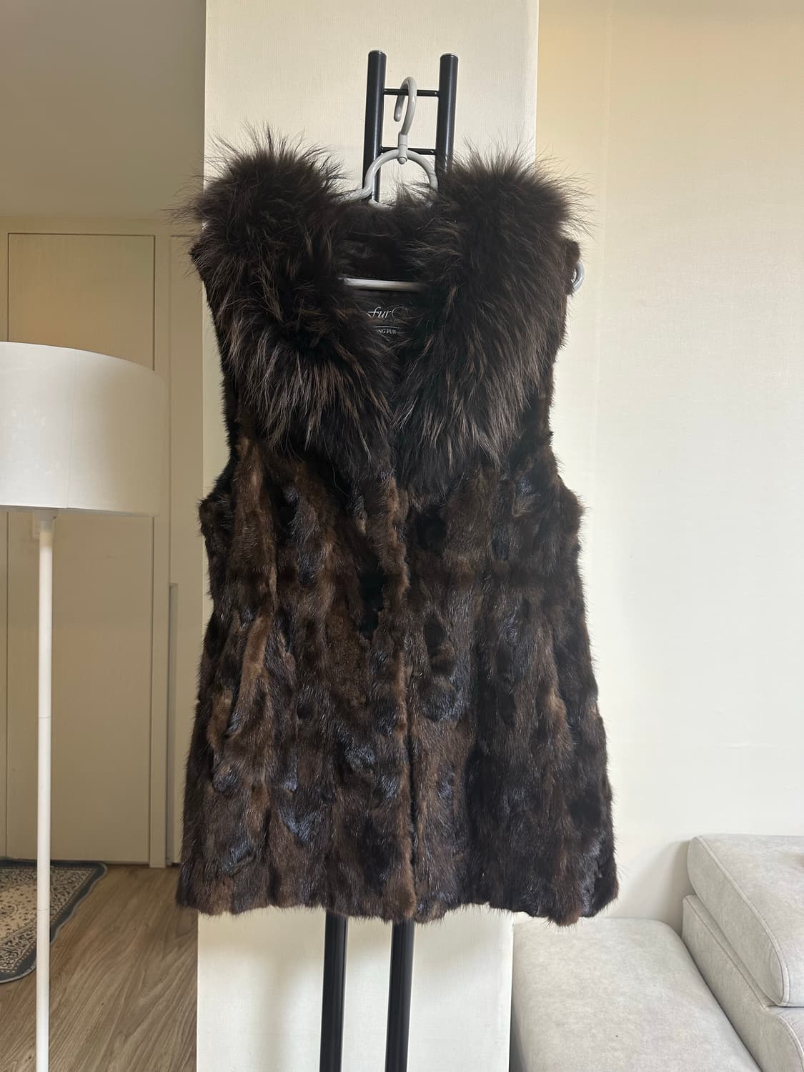 대동모피   밍크  베스트  + 폭스 포인트 -66사이즈 상품이미지3