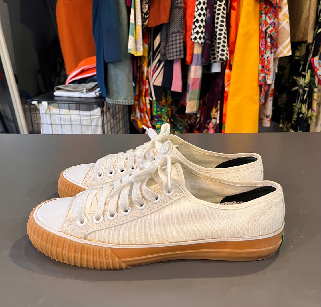 피에프 플라이어스 캔버스 로우 스니커즈 아이보리 (285mm) 상품이미지2