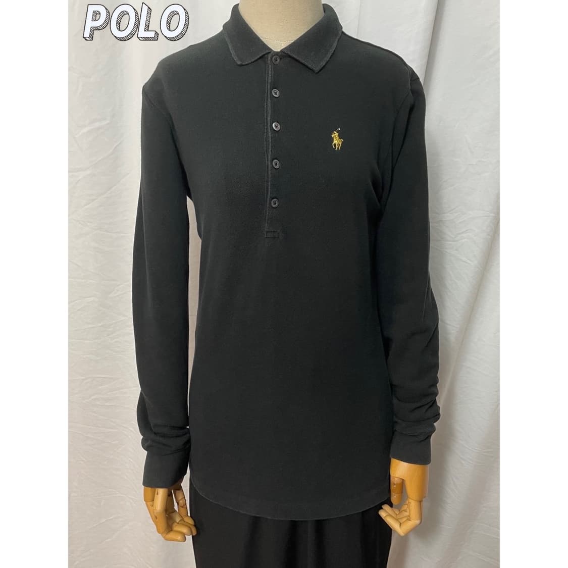[S] 폴로 카라 긴팔티 상품이미지2