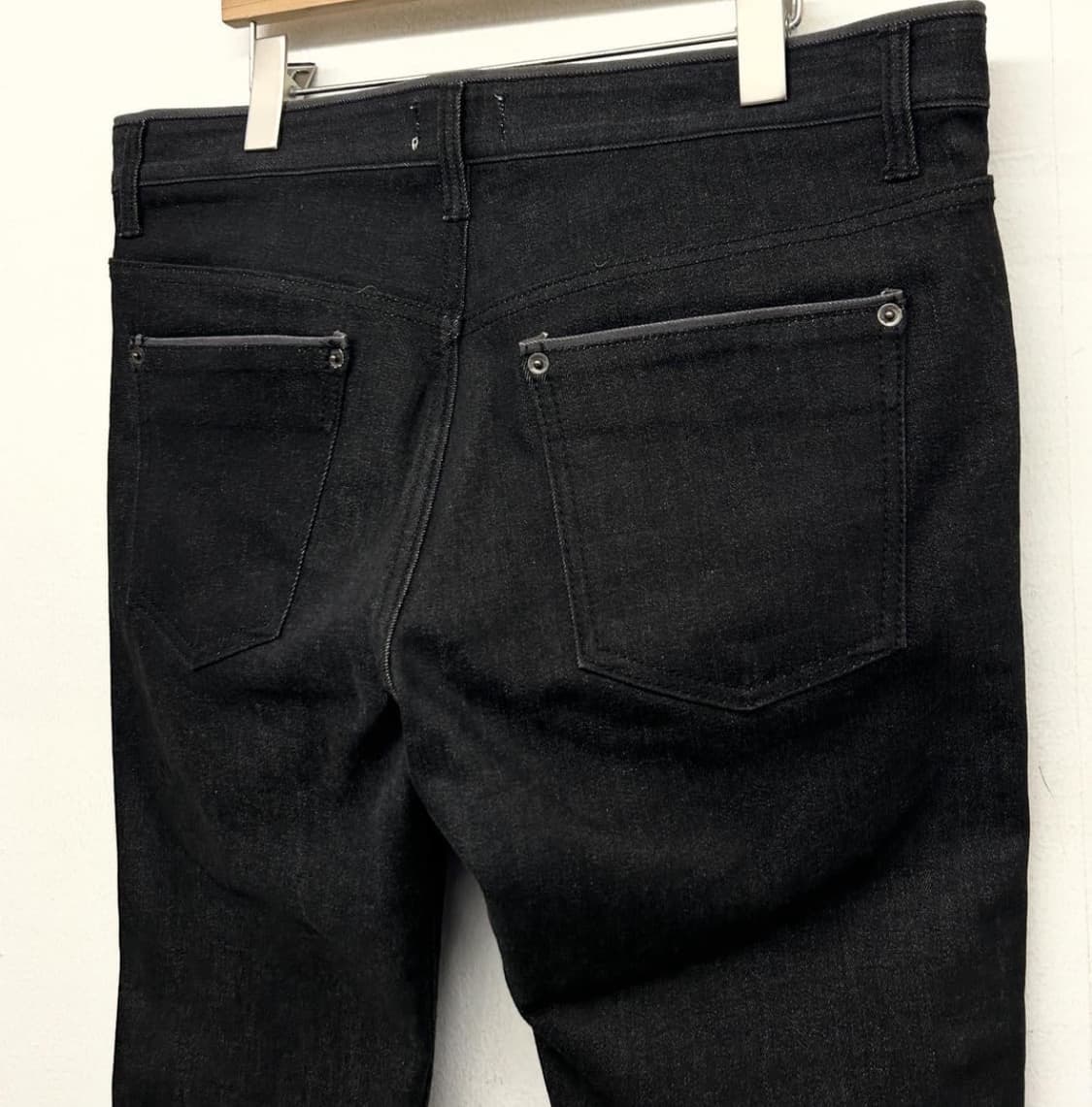 00s 헬무트랭 블랙 데님 팬츠 상품이미지2