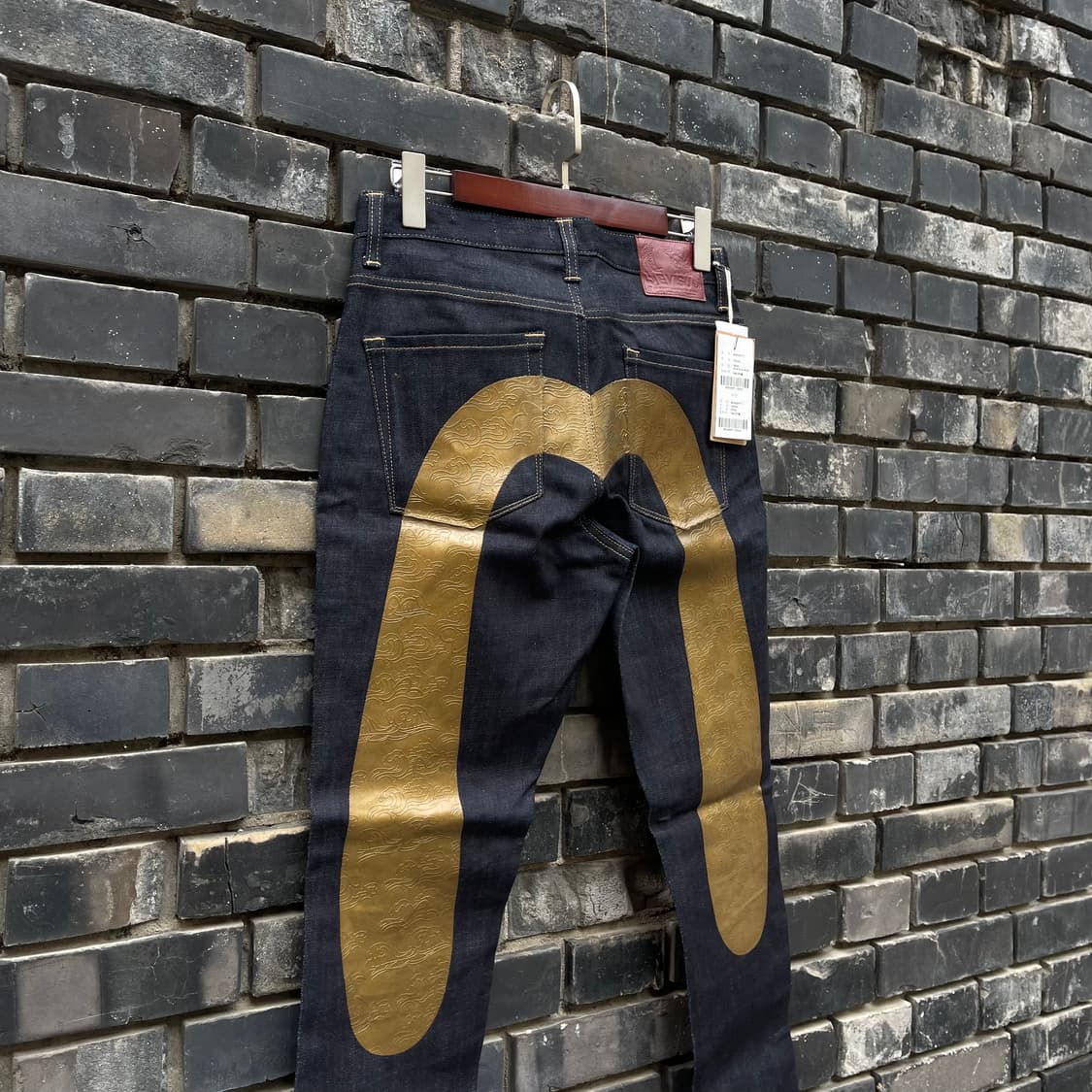 [30] EVISU INDIGO BIG LOGO PANTS 상품이미지2