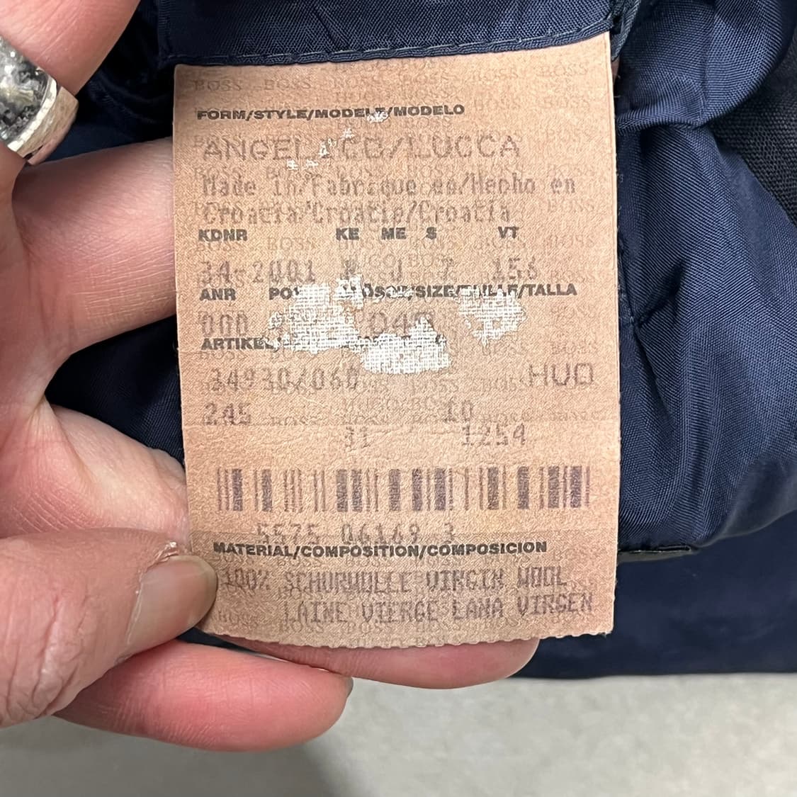 휴고보스 스트라이프 셋업 s09092 상품이미지10