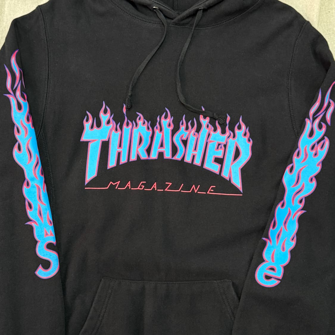 슈프림 15ss 트레셔 플레임 후드 S 상품이미지2