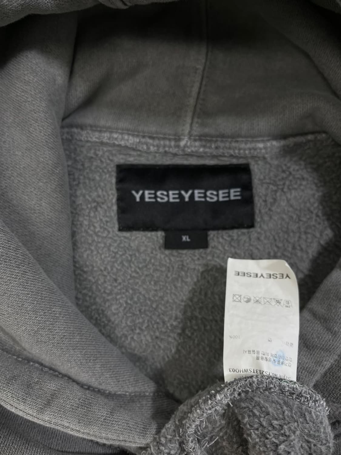 예스아이씨 후드 티셔츠/#2958 상품이미지5