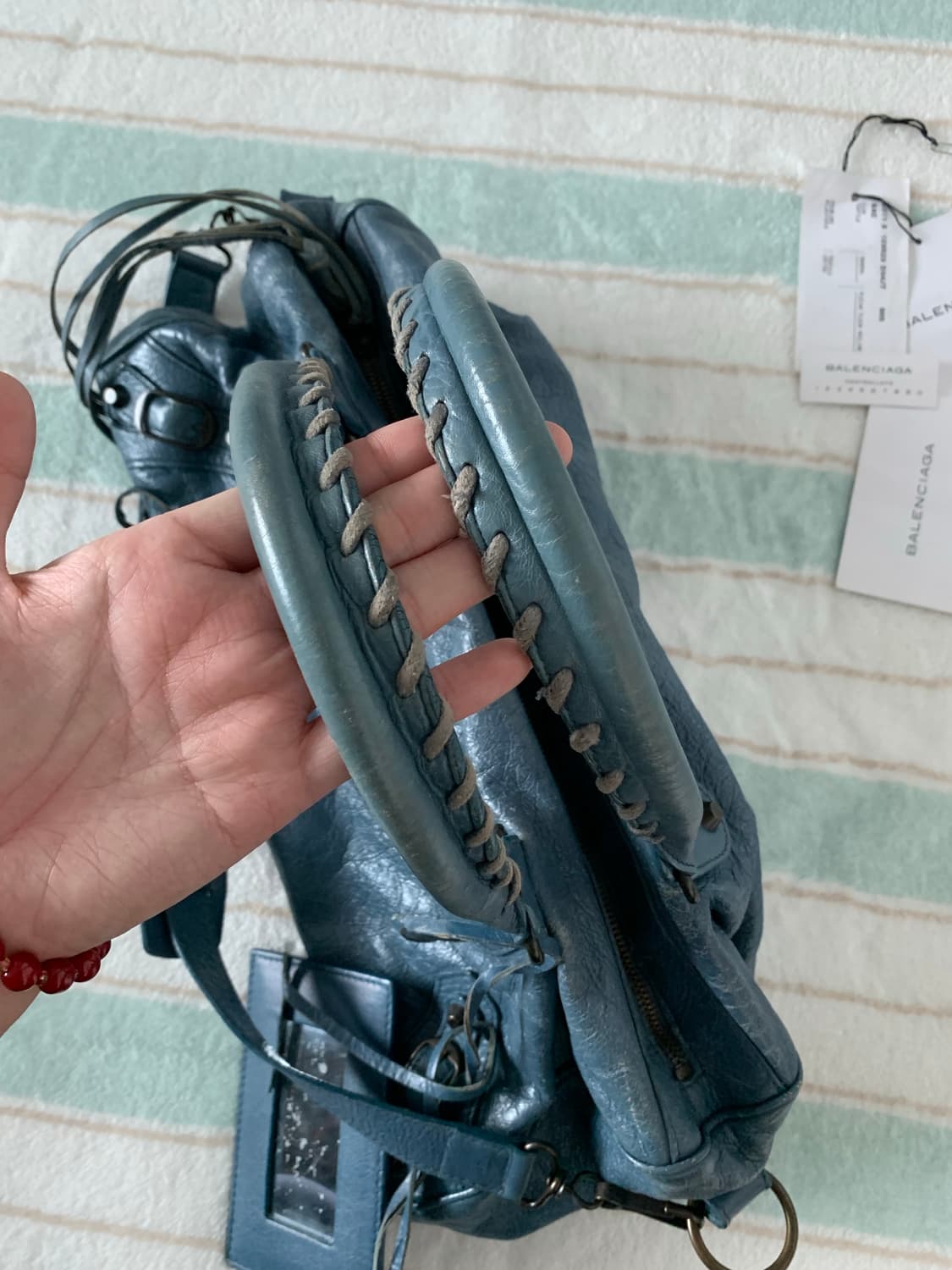 발렌시아가 시티 모터백 트위기 상품이미지9