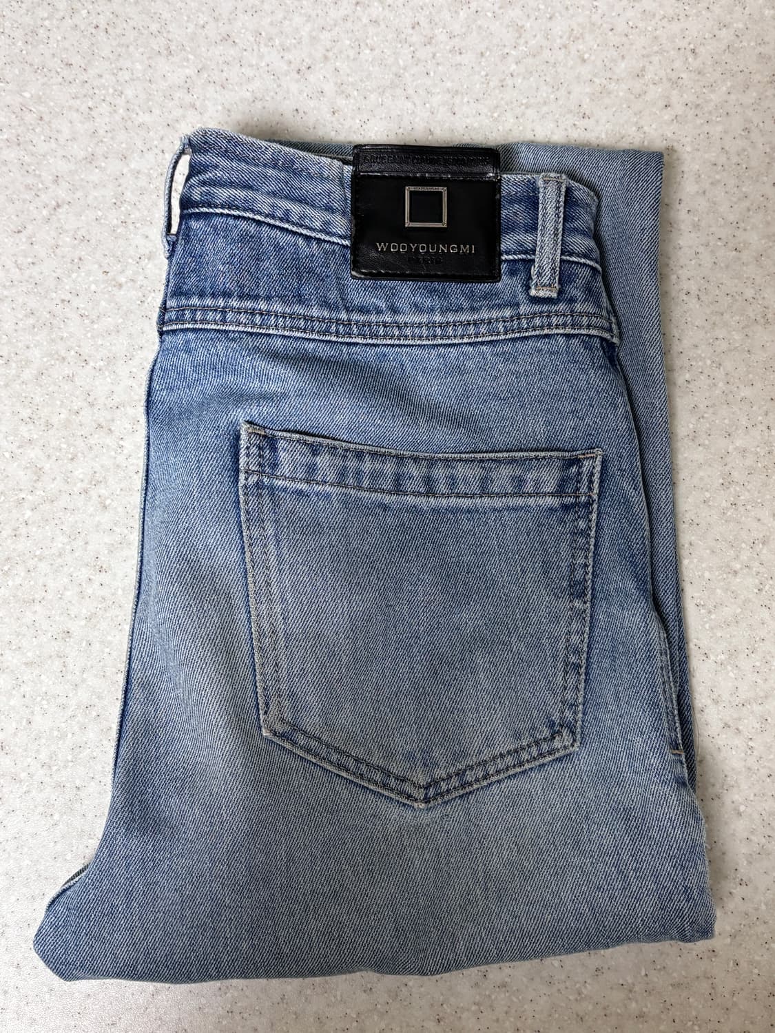 우영미 디스트레스드 데님 상품이미지1