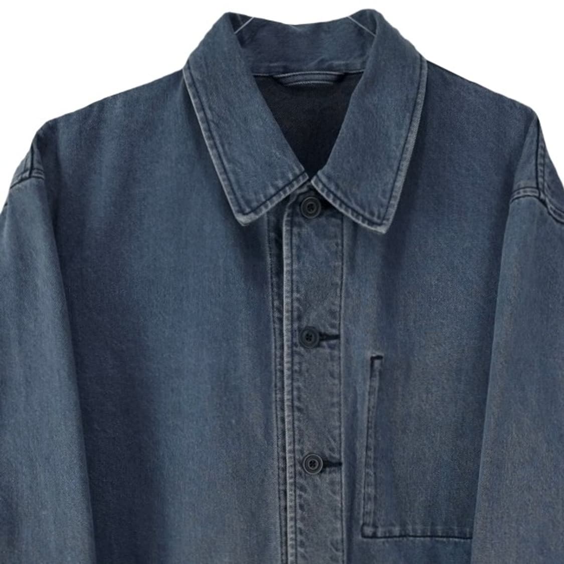 [유니클로] 오버핏 데님 워크 자켓 M19581 상품이미지4