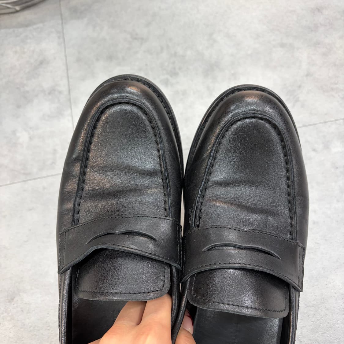 260 로맨틱 무브 뉴 스마트 로퍼 블랙 상품이미지2