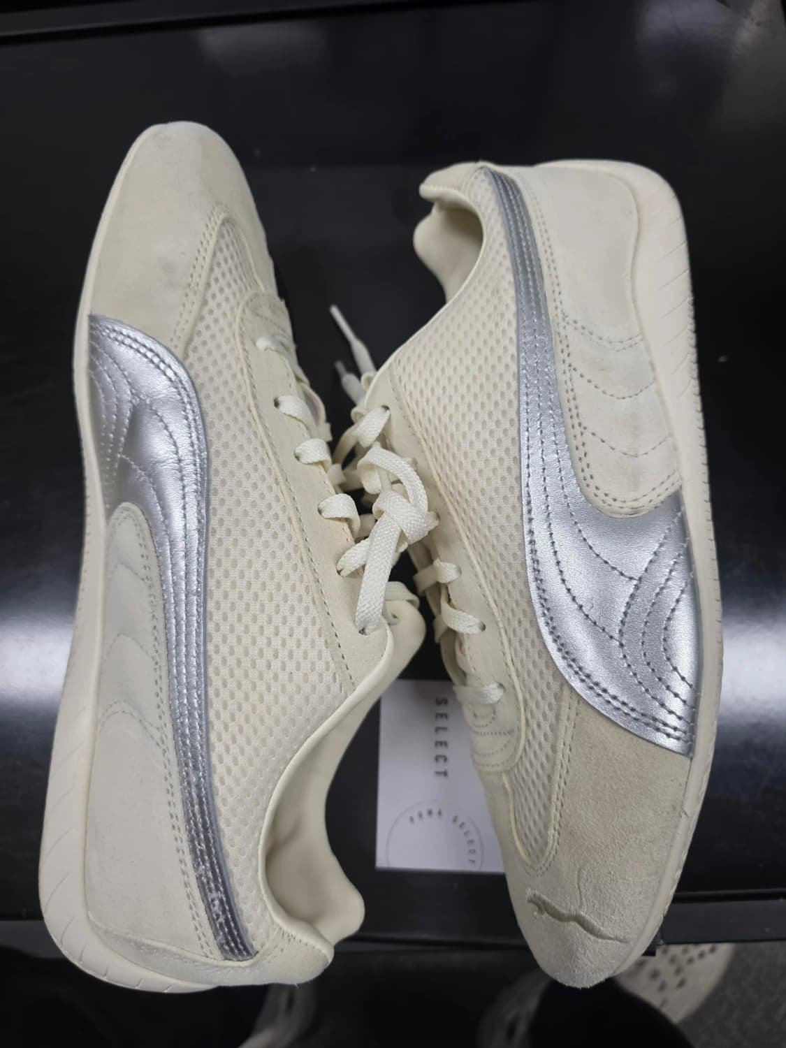 [265] 푸마 스피드캣 프리미엄 아이보리 매트 실버 상품이미지8