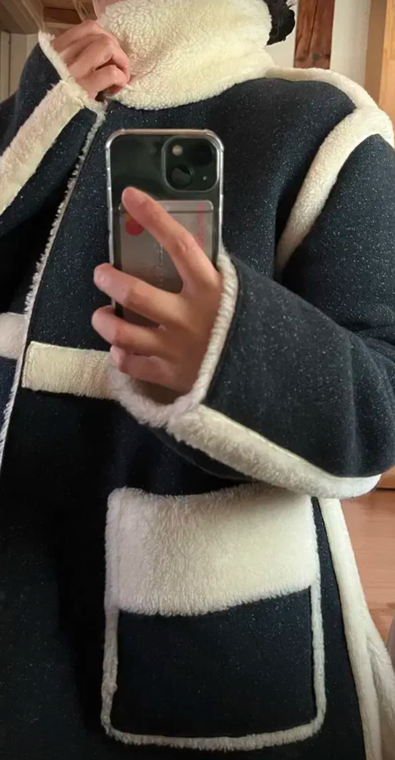 듀엘 리버시즐 양면 퍼 무스탕 상품이미지6