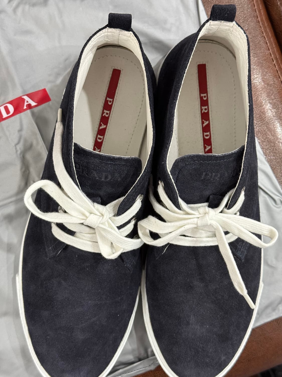 PRADA SPORT 스웨이드 처카부츠 255-260 상품이미지4