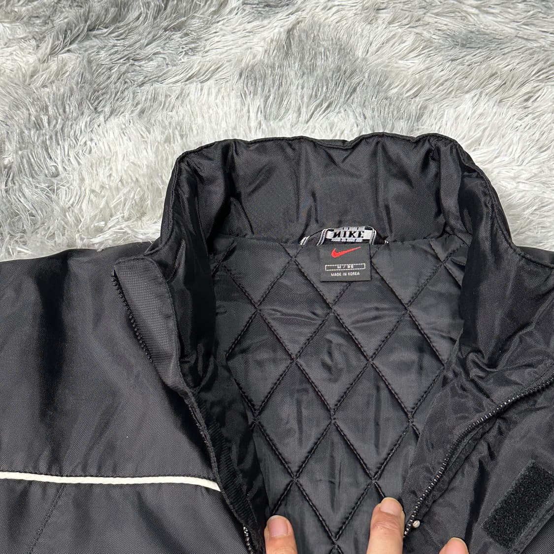 나이키올드스쿨 누빔 아노락 점퍼 상품이미지3