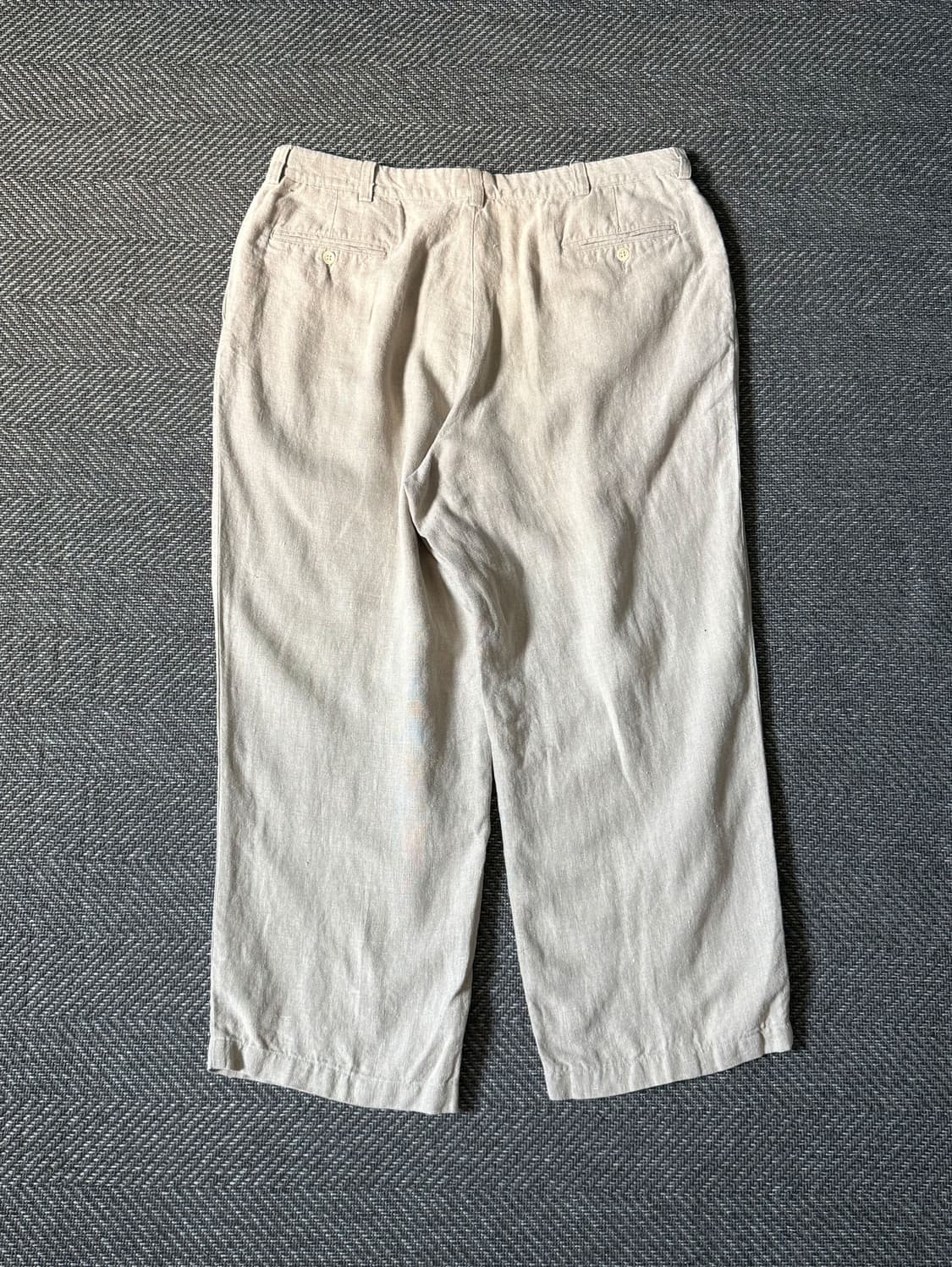 (38) 폴로 랄프로렌 린넨 더블 플리츠 트라우저 팬츠 상품이미지8