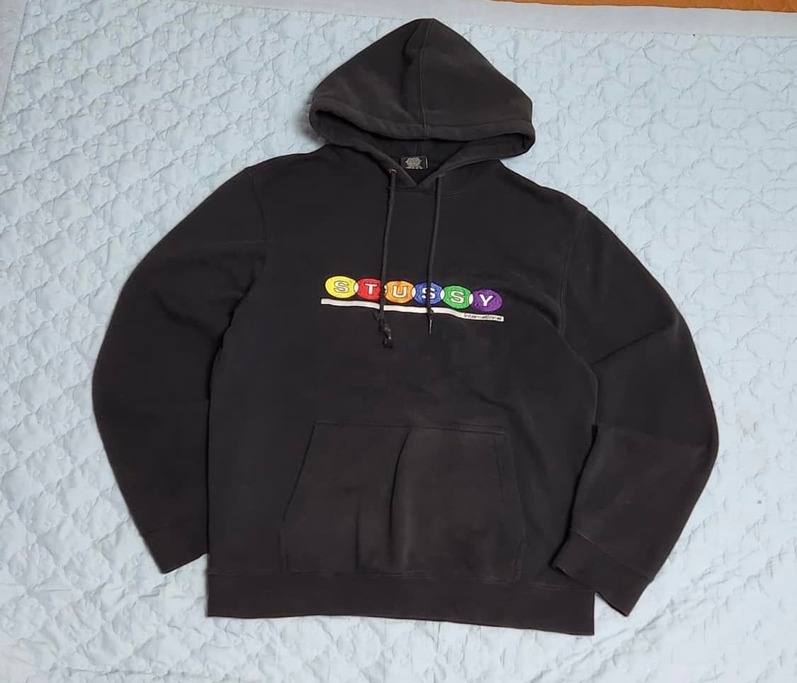 스투시 희귀 00s 빈티지 후드티 (국내 X) 상품이미지1