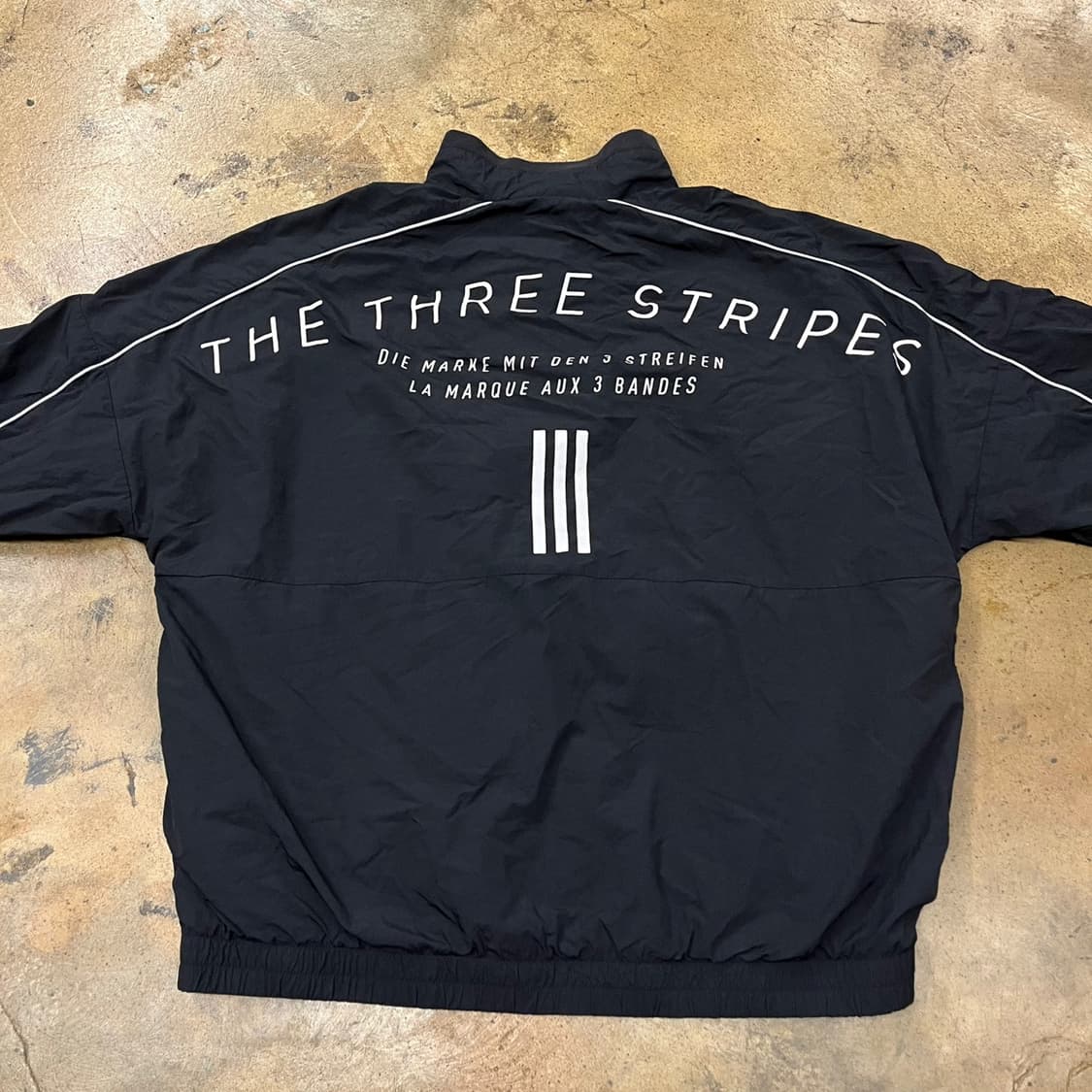 [정품/XL] 아디다스 블랙 라인 바람막이 자켓 b16 상품이미지4