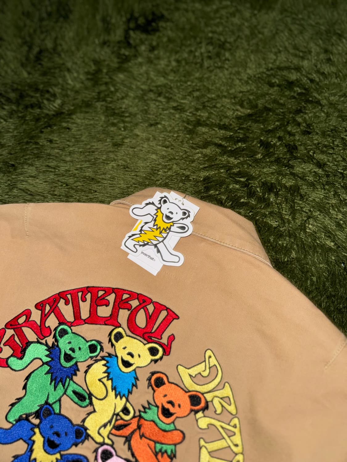 [L] 디스이즈네버댓 X 그레이트풀 데드 콜라보 카펜터 워크 자켓 상품이미지3