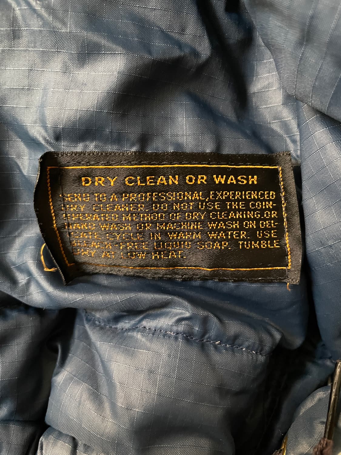 70s Eddie Bauer Goose Down Navy Blue  상품이미지9