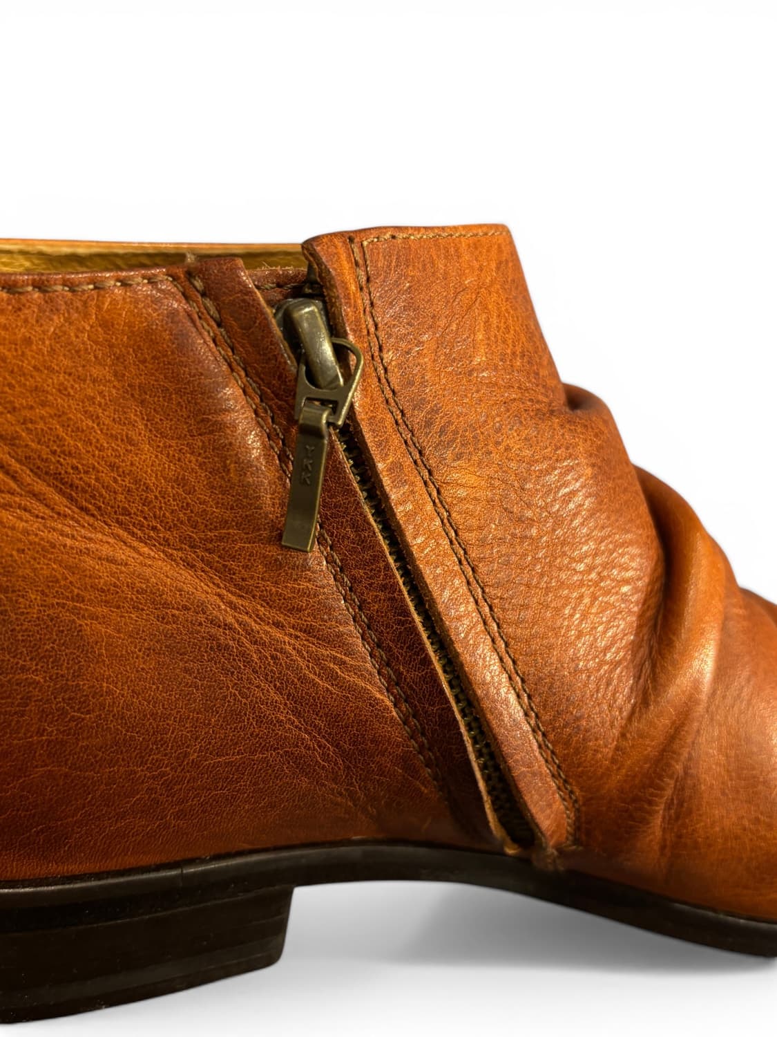PADRONE Orange Brown Ankle Boots Size 41 상품이미지4