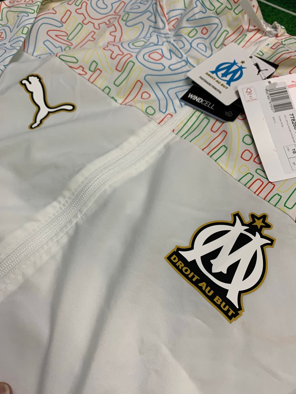 🧧추석할인🧧 마르세유 푸마x아프리카 바람막이 XL 상품이미지5