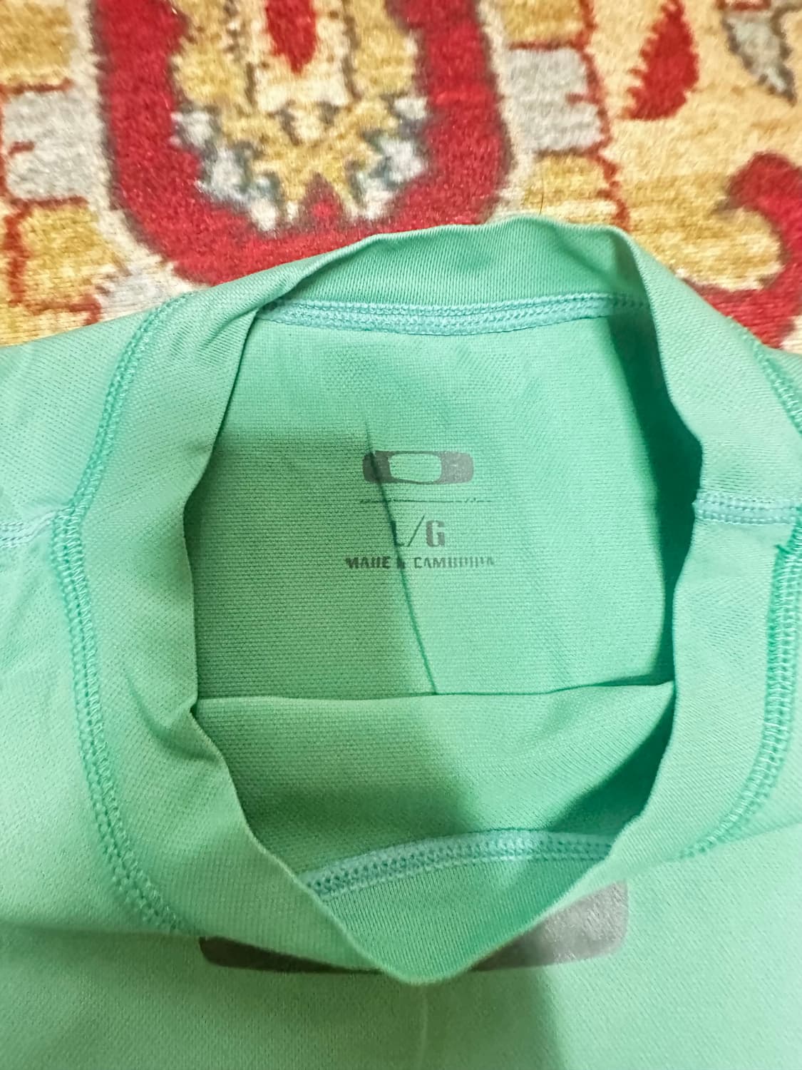 오클리 로고 기능성 반팔 티셔츠 상품이미지2