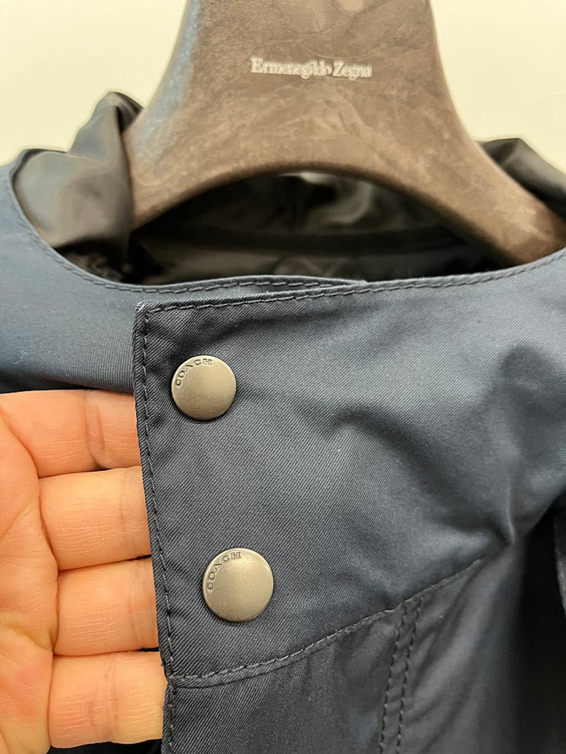 95-100) 코치 멀티포켓 후드야상 상품이미지4