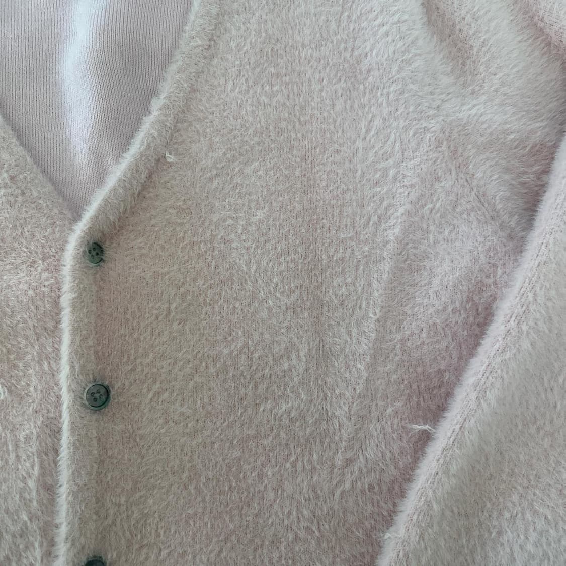 스투시 쉐기 가디건 베이비 핑크 상품이미지3