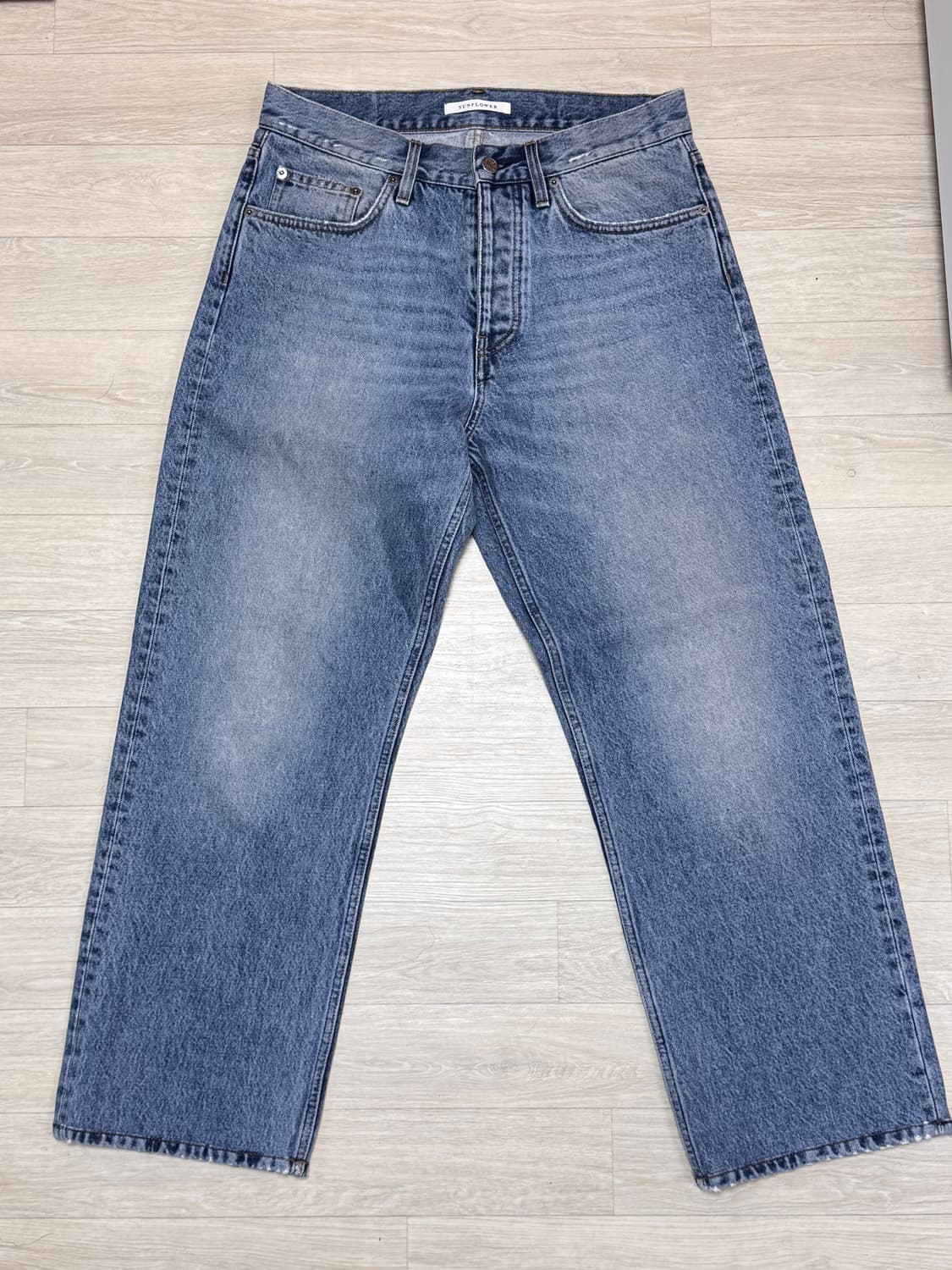 선플라워 루즈 데님 빈티지 블루 31 상품이미지3