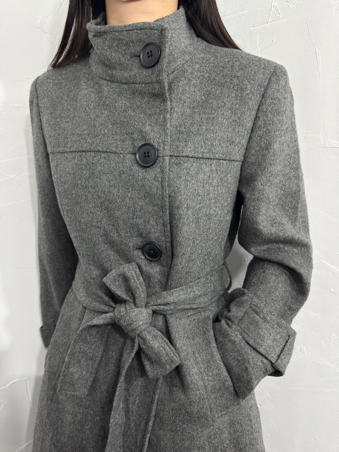 grade button wool coat 상품이미지3