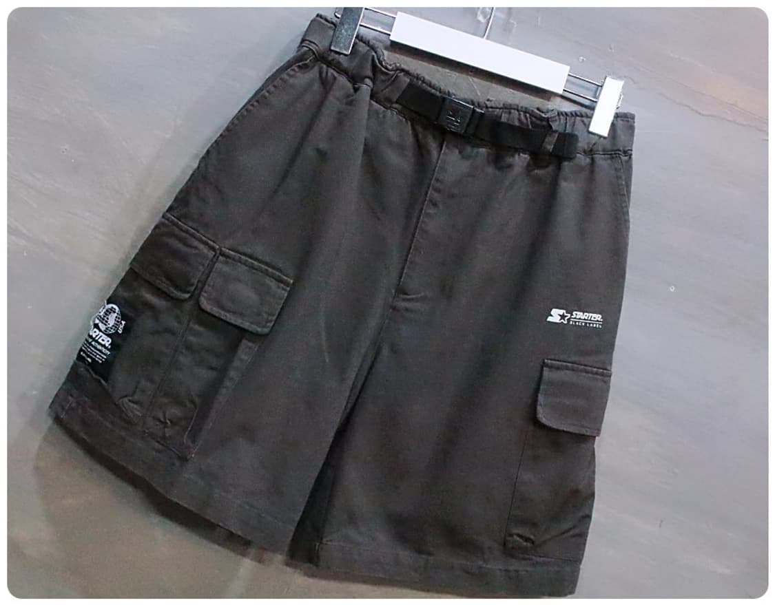 [M] 스타터 블랙라벨 카고 하프 팬츠 상품이미지1