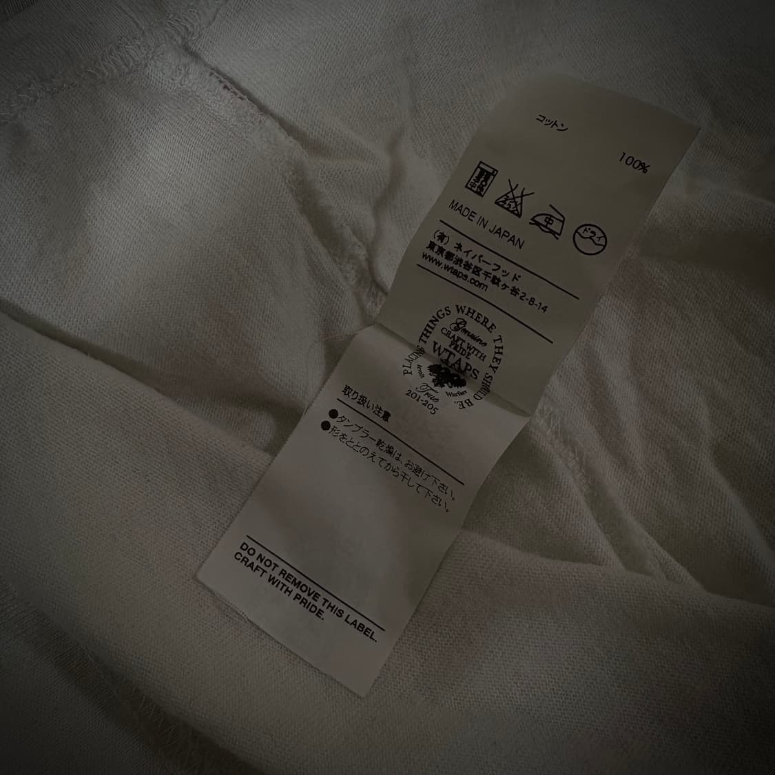 WTAPS Raglan 3/4 Tee 상품이미지9