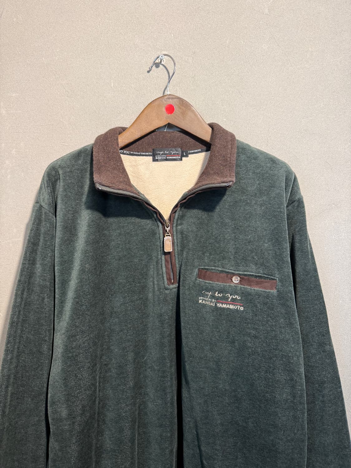 간사이 야마모토 쿼터집 플리스 L 상품이미지3