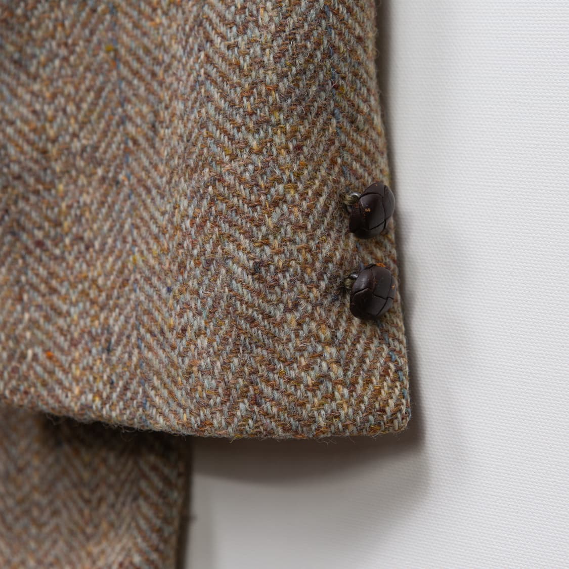 50s 해리스 트위드 해링본 울 트위드 블레이저 상품이미지3