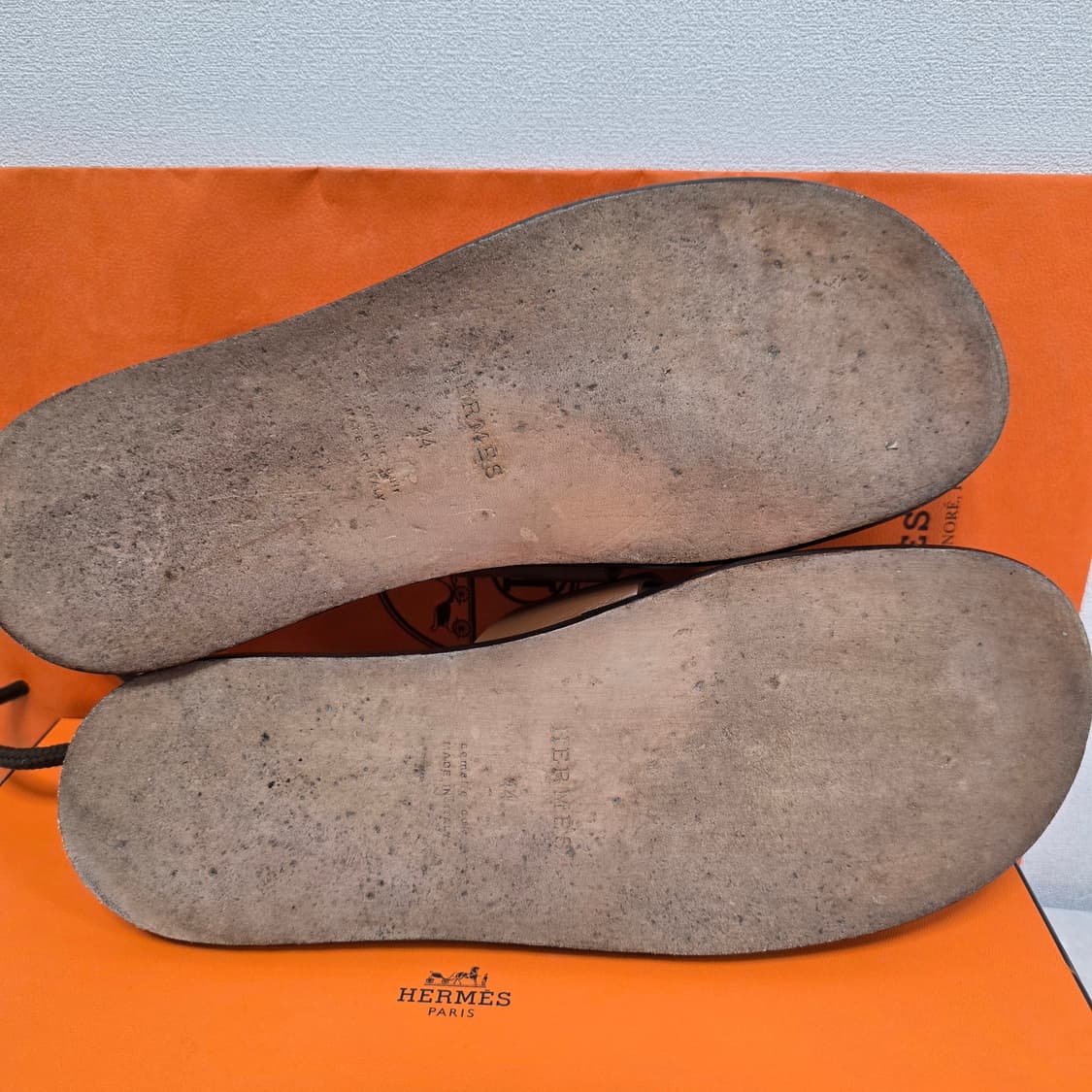 에르메스 이즈미르 샌들 슬리퍼 44사이즈 판매 상품이미지5