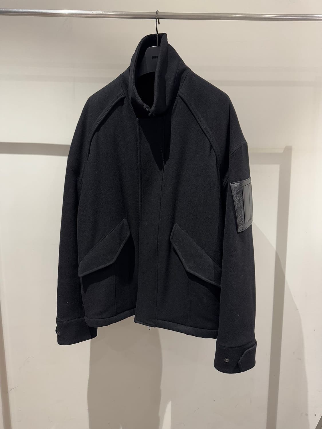 Juun.J 준지 플란넬 MK3 점퍼 블루종 블랙 46 상품이미지1