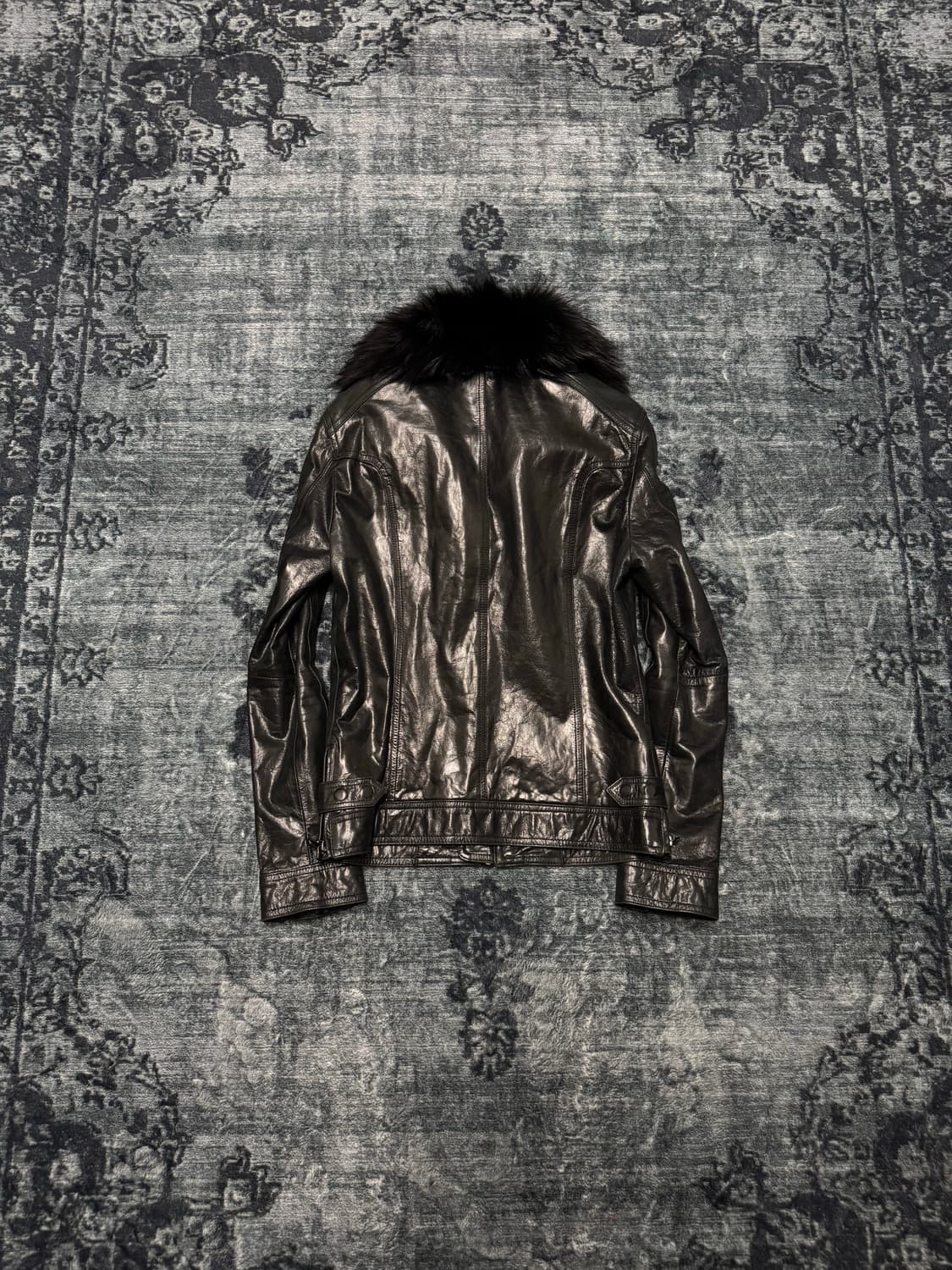 Tornado mart 00s archive vkei leather fu 상품이미지6