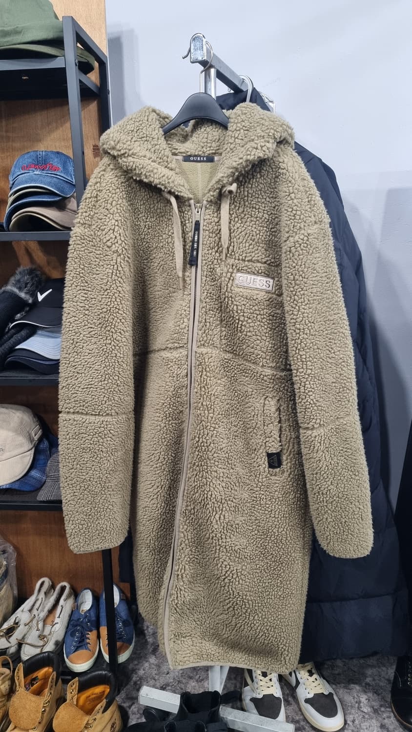 guess)) 게스 후드 롱 집업 플리스 105~110(xL) 상품이미지1