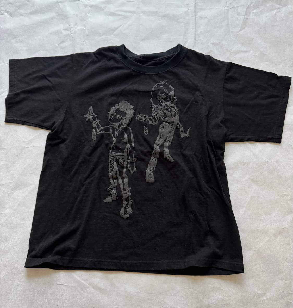 vintage printed T-shirt 상품이미지1