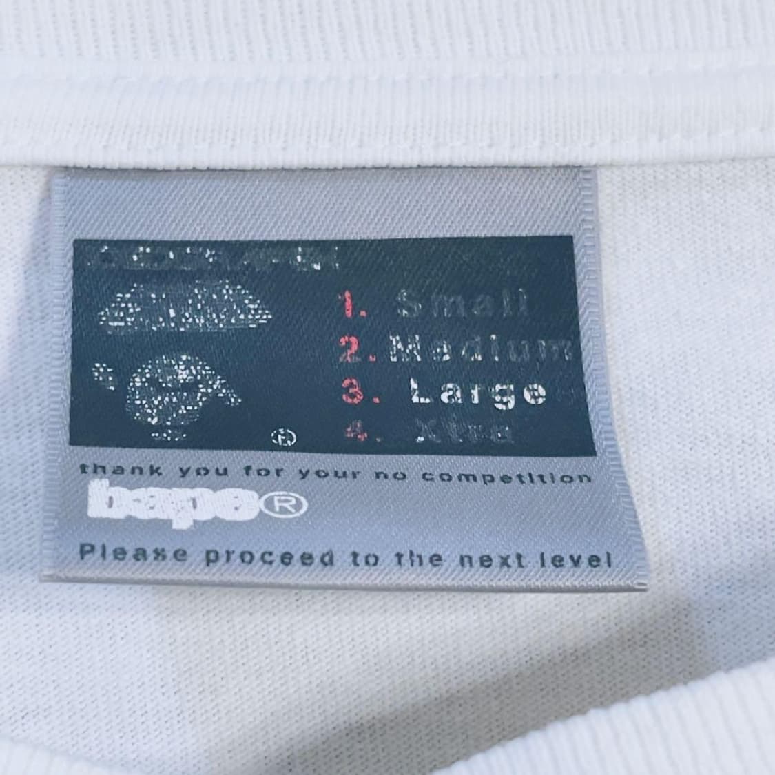 90s 베이프 베이비 마일로 제너럴스 롱슬리브 티셔츠 상품이미지4